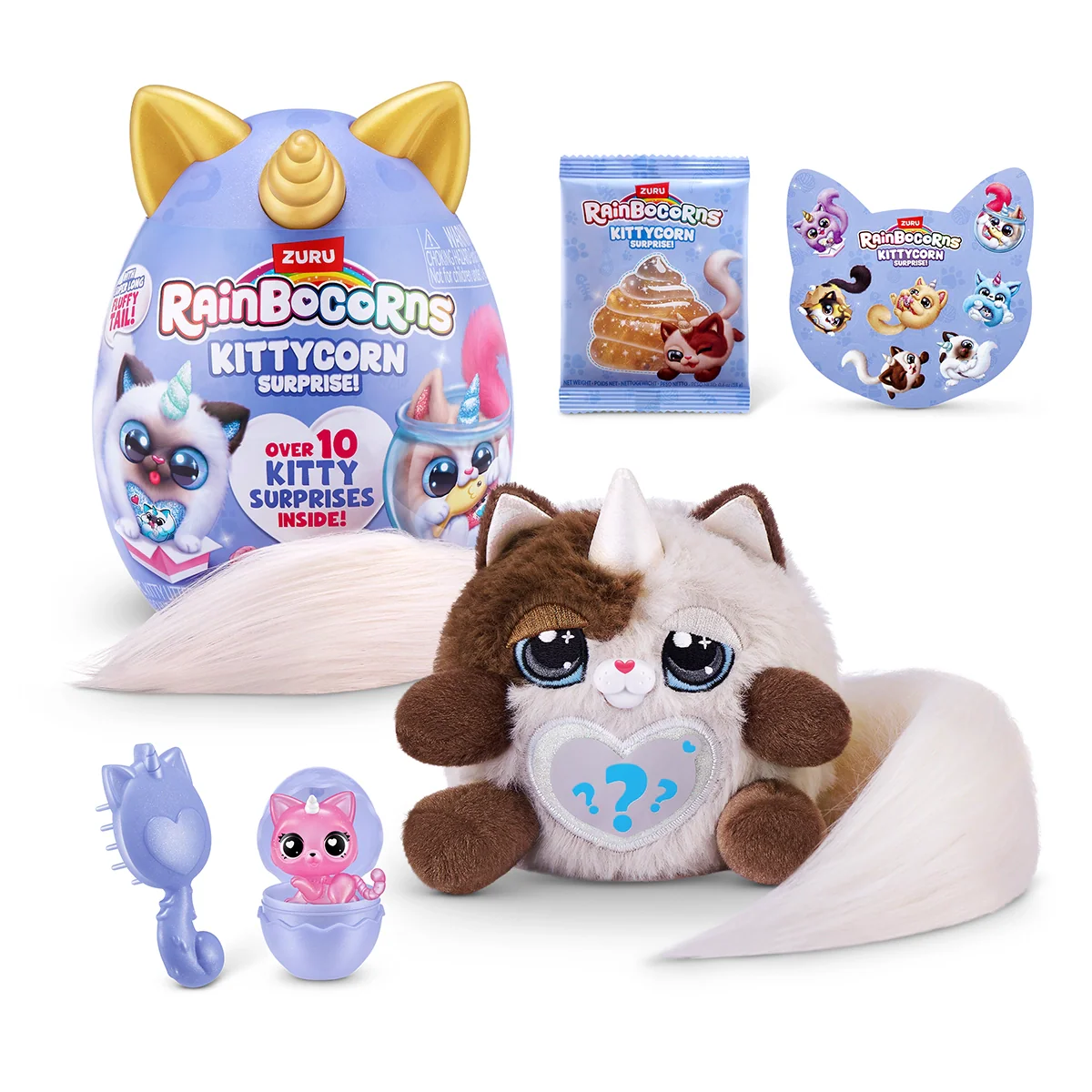 RAINBOCORNS-KITTYCORN SURPRISE-PLUSH