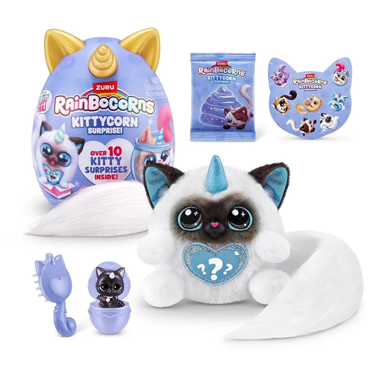RAINBOCORNS-KITTYCORN SURPRISE-PLUSH