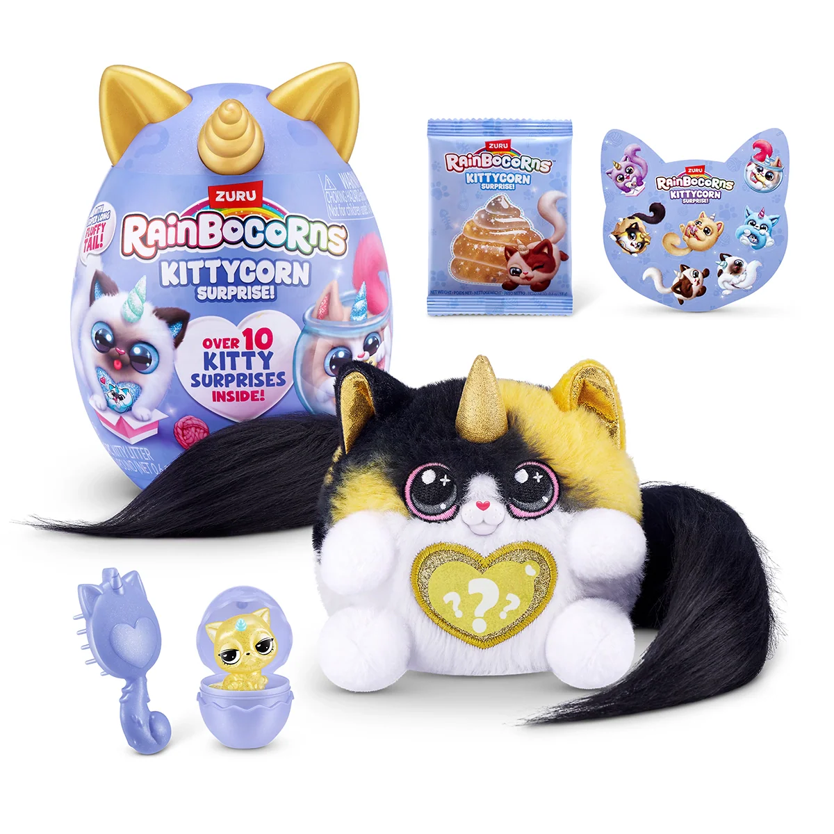 RAINBOCORNS-KITTYCORN SURPRISE-PLUSH