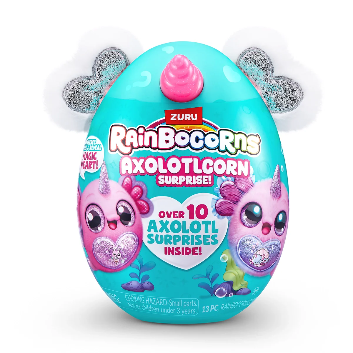 RAINBOCORNS-SPARKLE HEART SURPRISE-AXOLOTLCORN
