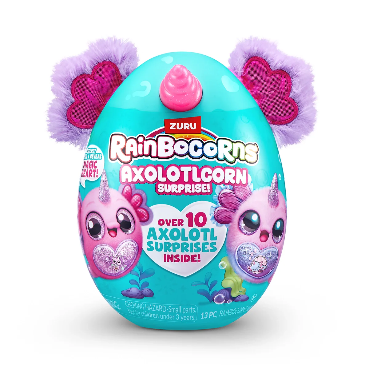 RAINBOCORNS-SPARKLE HEART SURPRISE-AXOLOTLCORN