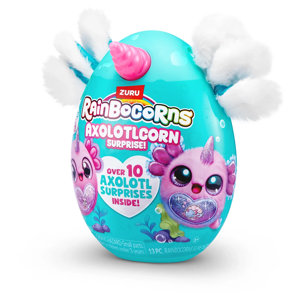 RAINBOCORNS-SPARKLE HEART SURPRISE-AXOLOTLCORN