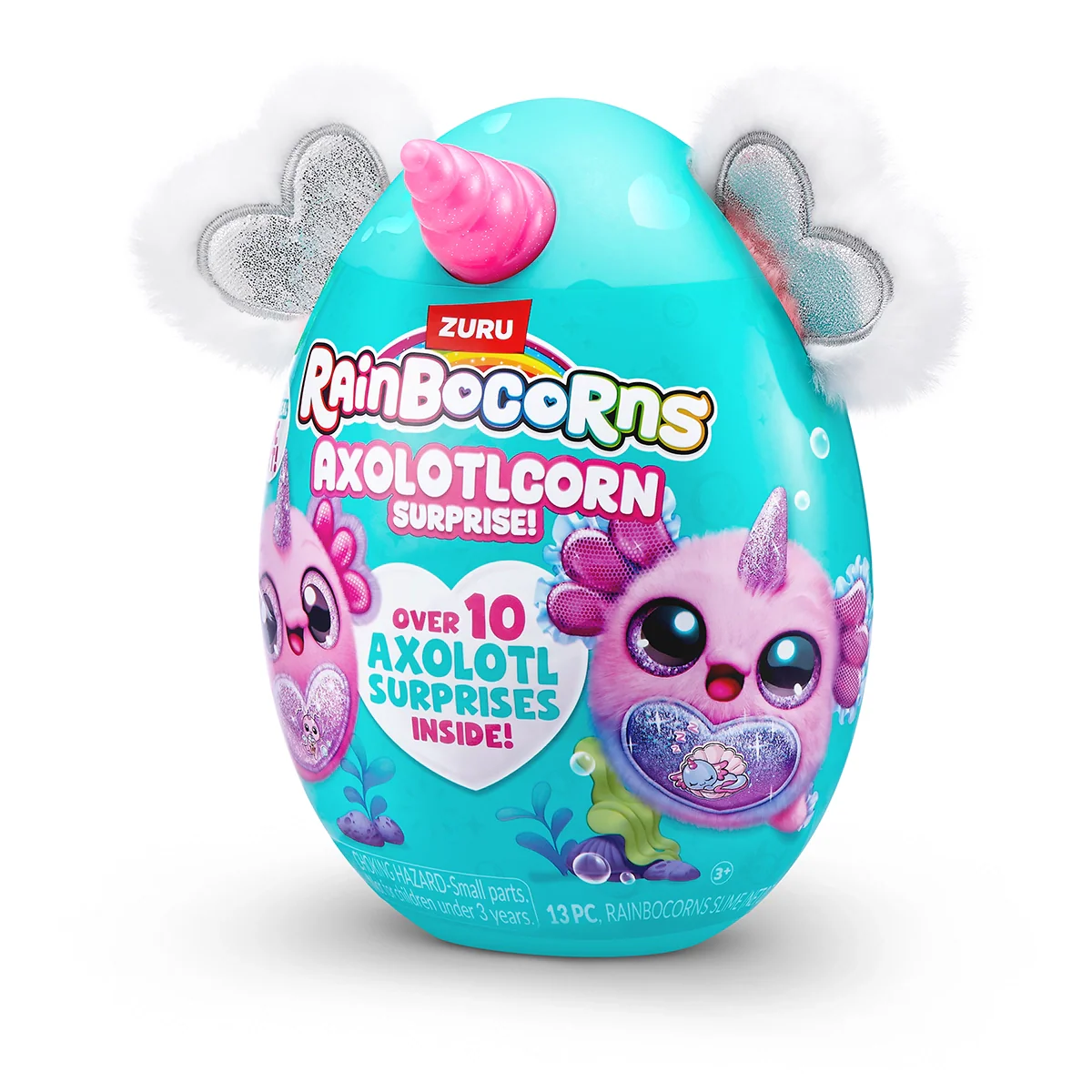 RAINBOCORNS-SPARKLE HEART SURPRISE-AXOLOTLCORN