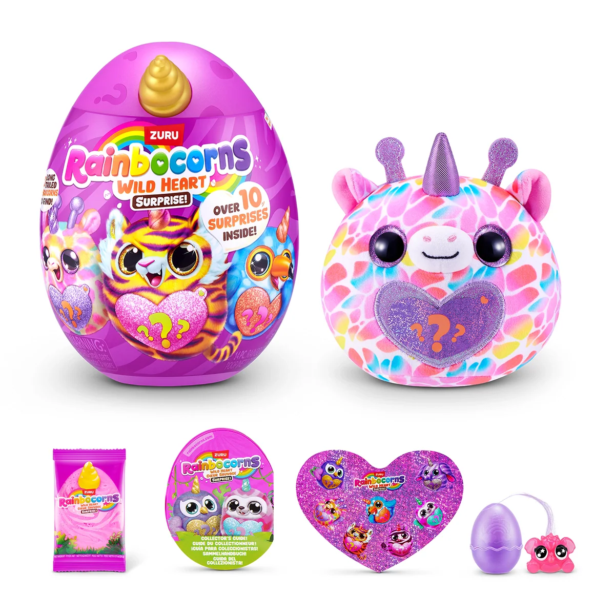 RAINBOCORNS-SPARKLE HEART SURPRISE-WILD HEART SURPRISE