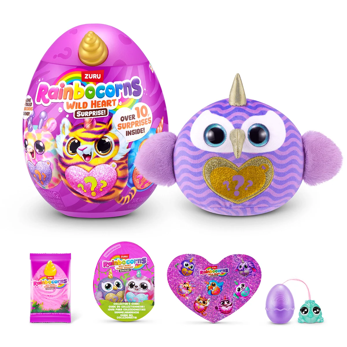 RAINBOCORNS-SPARKLE HEART SURPRISE-WILD HEART SURPRISE