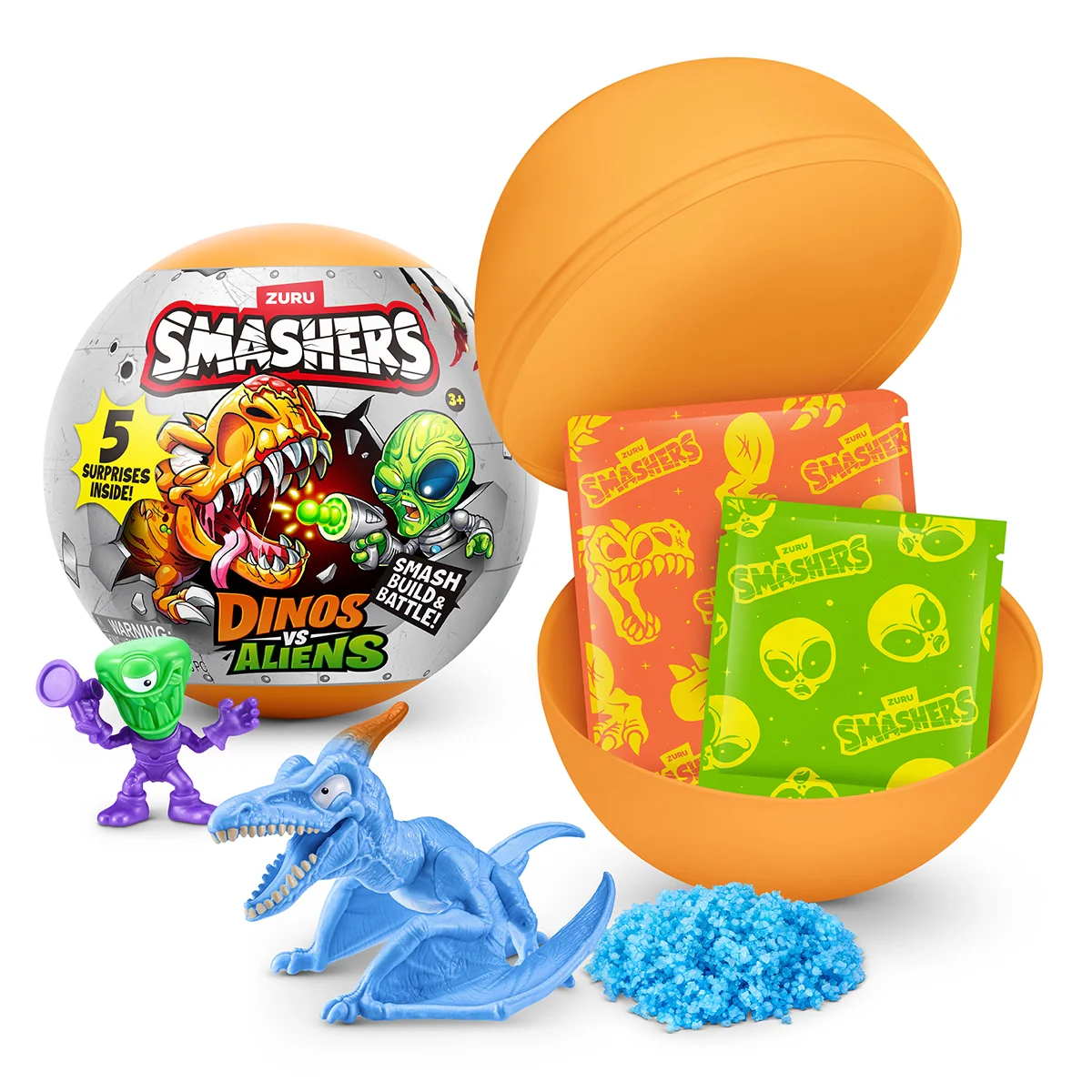 SMASHERS-DINOS VS ALIENS-DINOS VS ALIENS PLANET