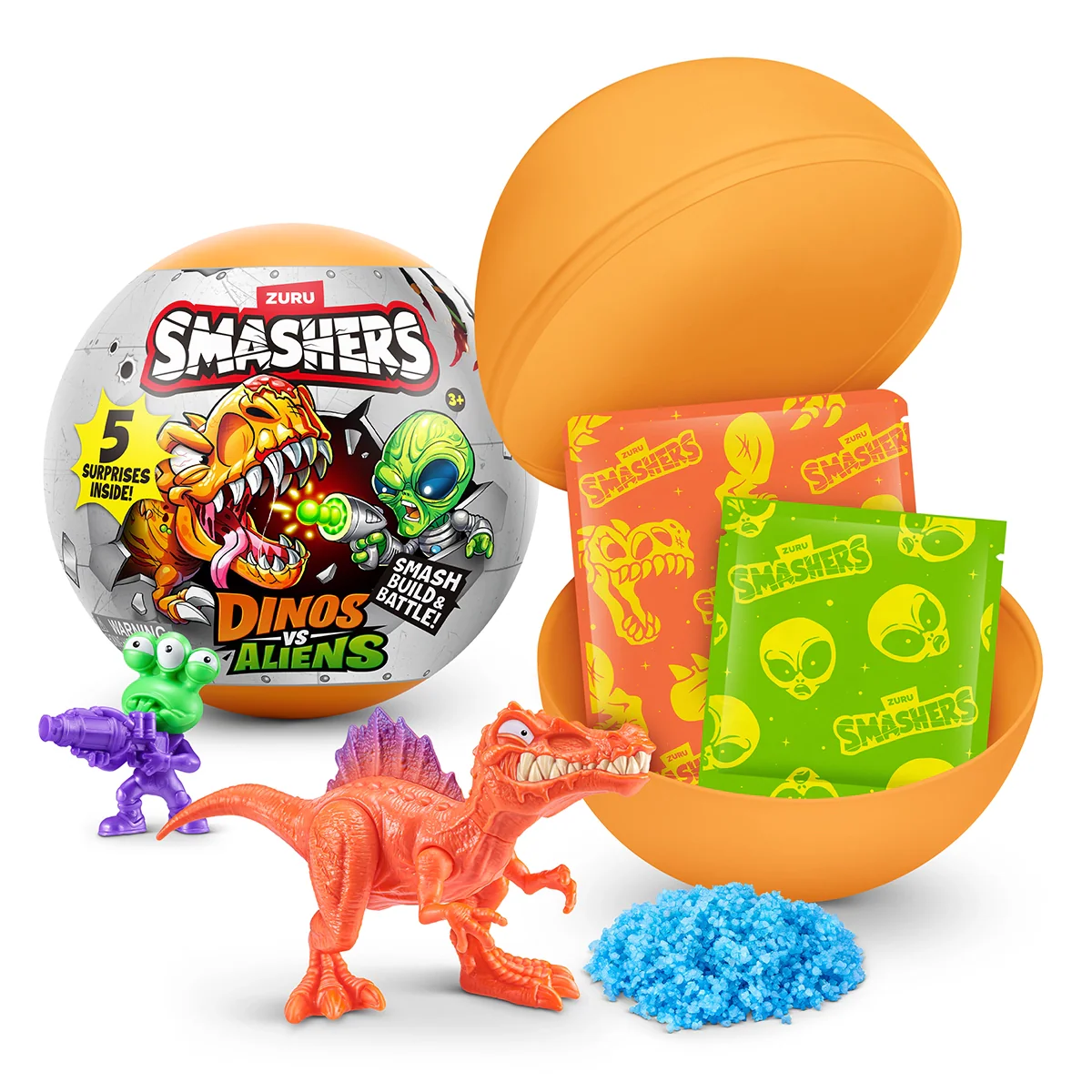 SMASHERS-DINOS VS ALIENS-DINOS VS ALIENS PLANET