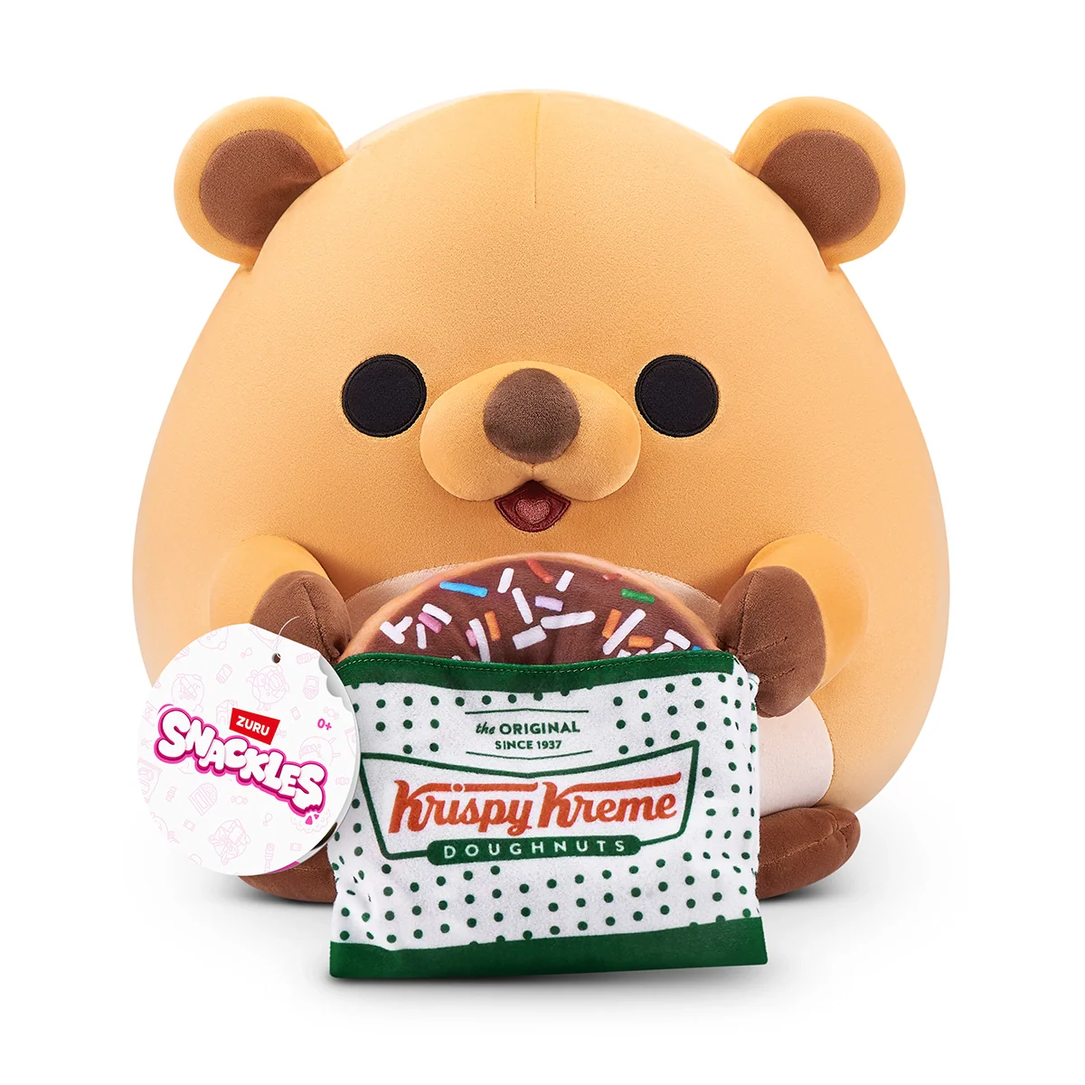 SNACKLES-CORE LICENSED-PLUSH 8",S3,HANG TAG,20PC
