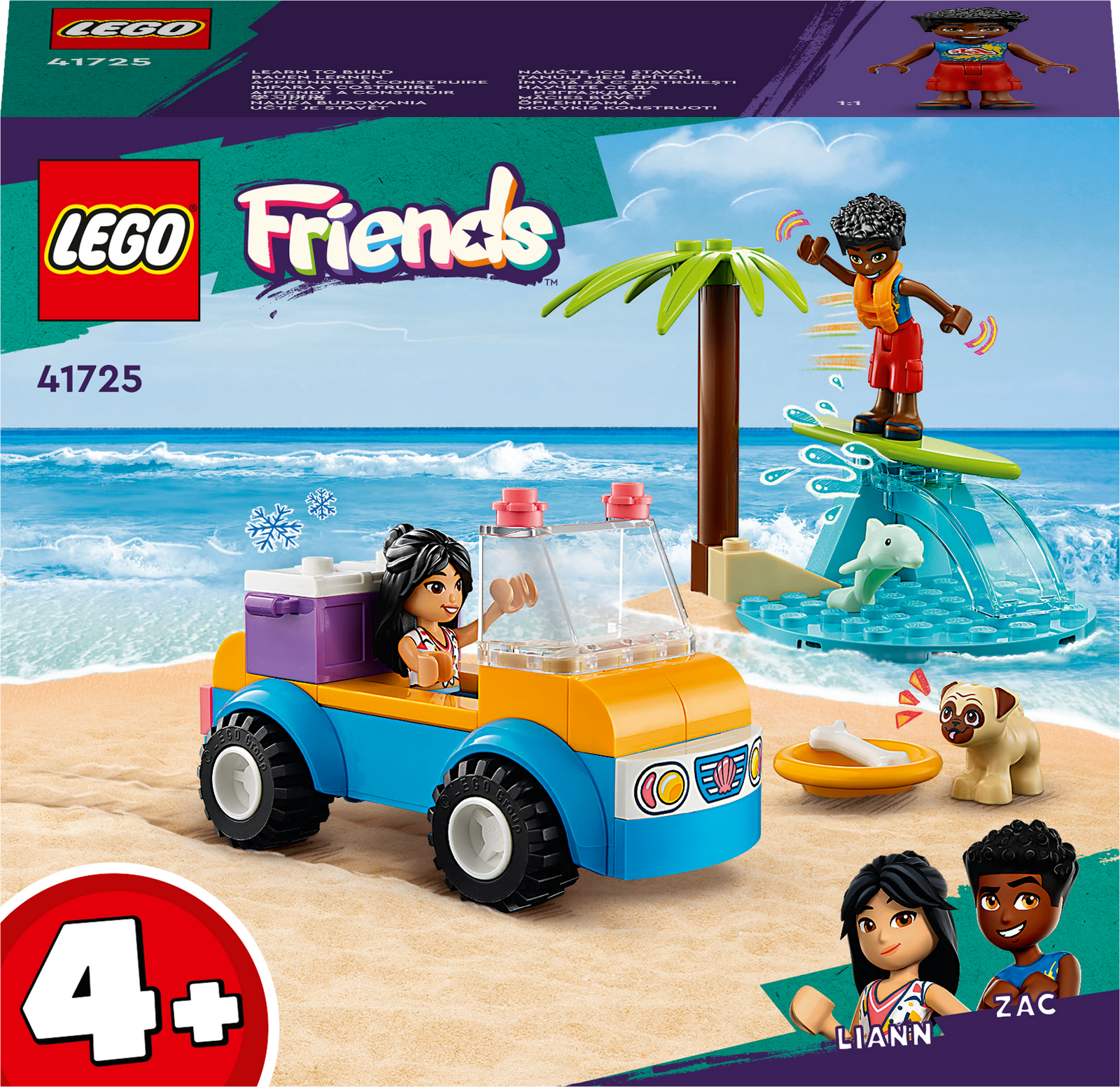 LEGO Friends 41725 Beach Buggy Fun V29