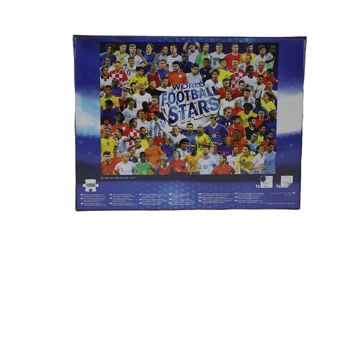 TOPTRUMPS PUZZLE WORLD FOOTBALL STARS