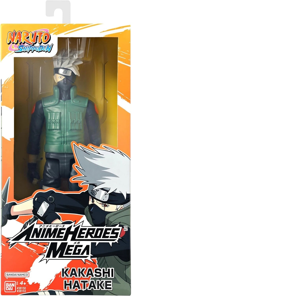 ANIME HEROES NARUTO MEGA KAKASHI 12