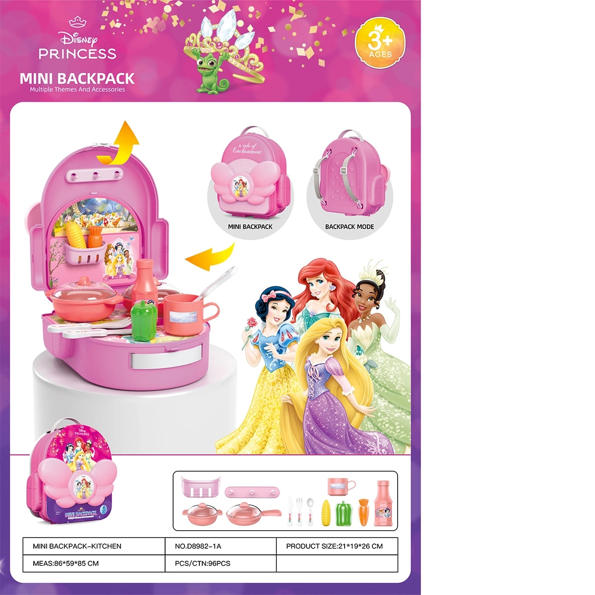DPRINCESS MINI BCKPACK KITCHEN SET VALUE