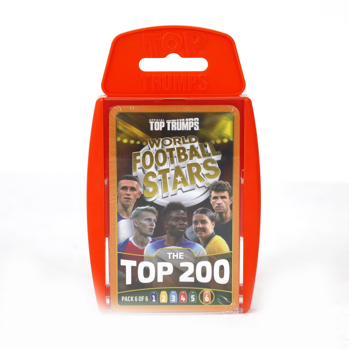 TOPTRUMPS WORLD FOOTBALL STARS 200 ORANG