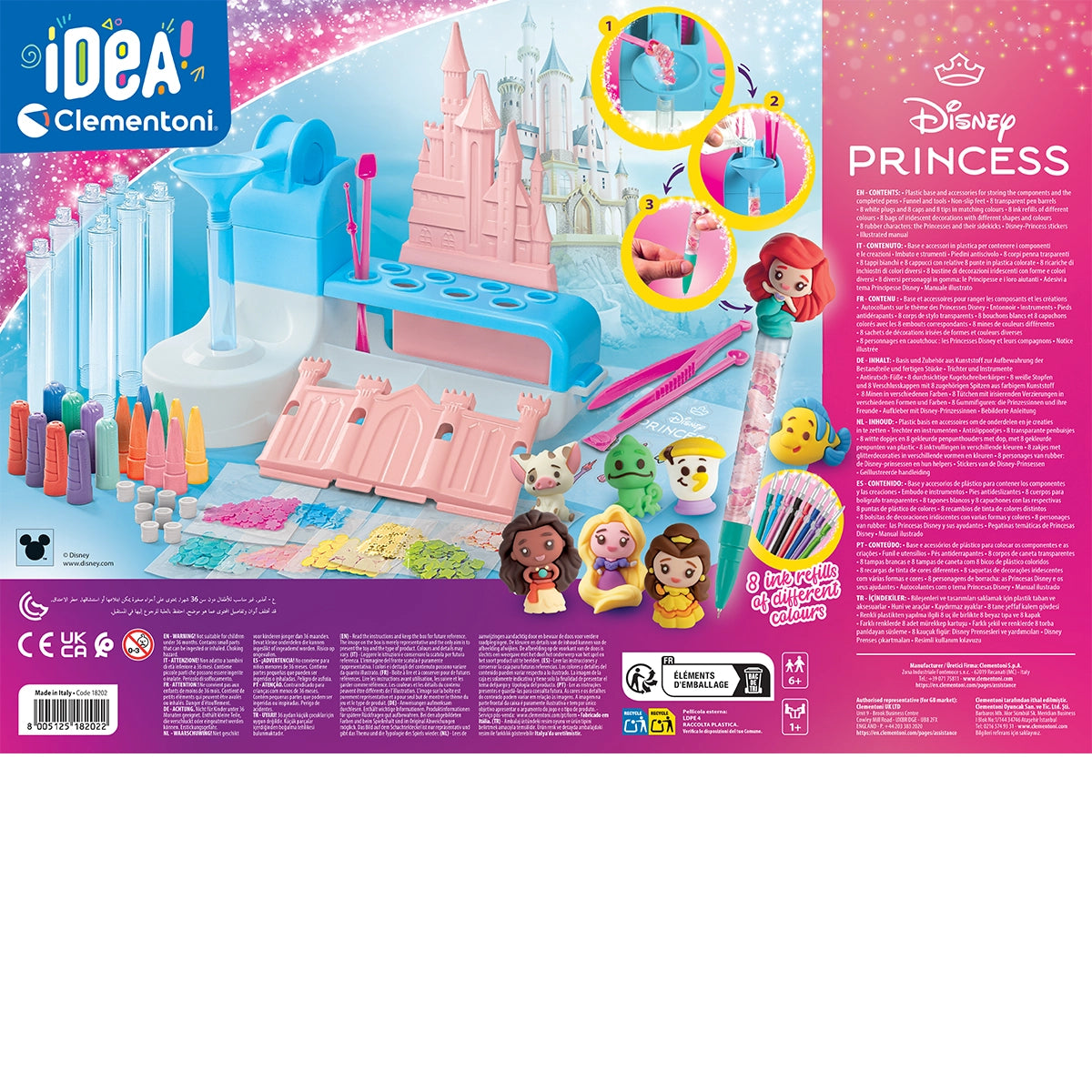 CLEMENTONI IDEA DISNEY PRINCESS PEN LAB