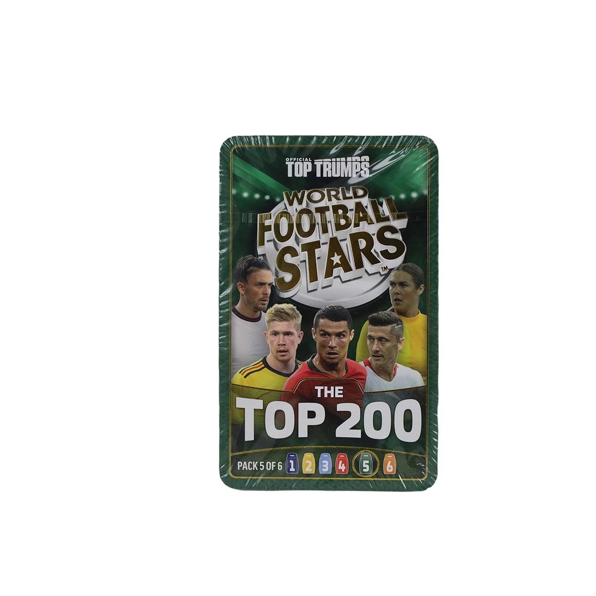 TOPTRUMPS WORLD FOOTBALL STARS 200 GREEN
