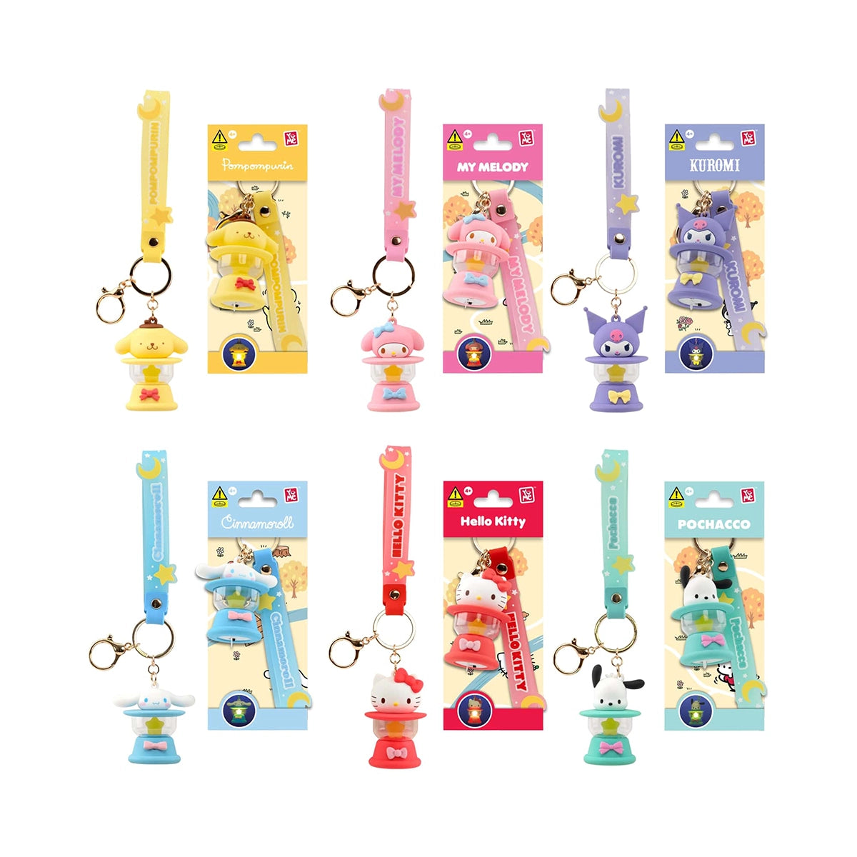 HELLO KITTY K.CHAIN CAMP LGHT CDU12 WOC