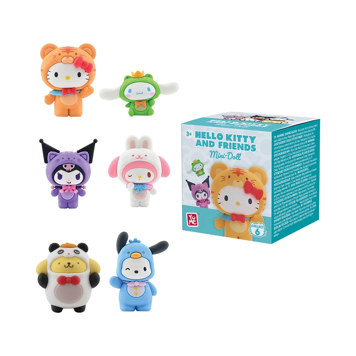 HELLO KITTY DOLL MINI FOREST FRIENDS 5CM