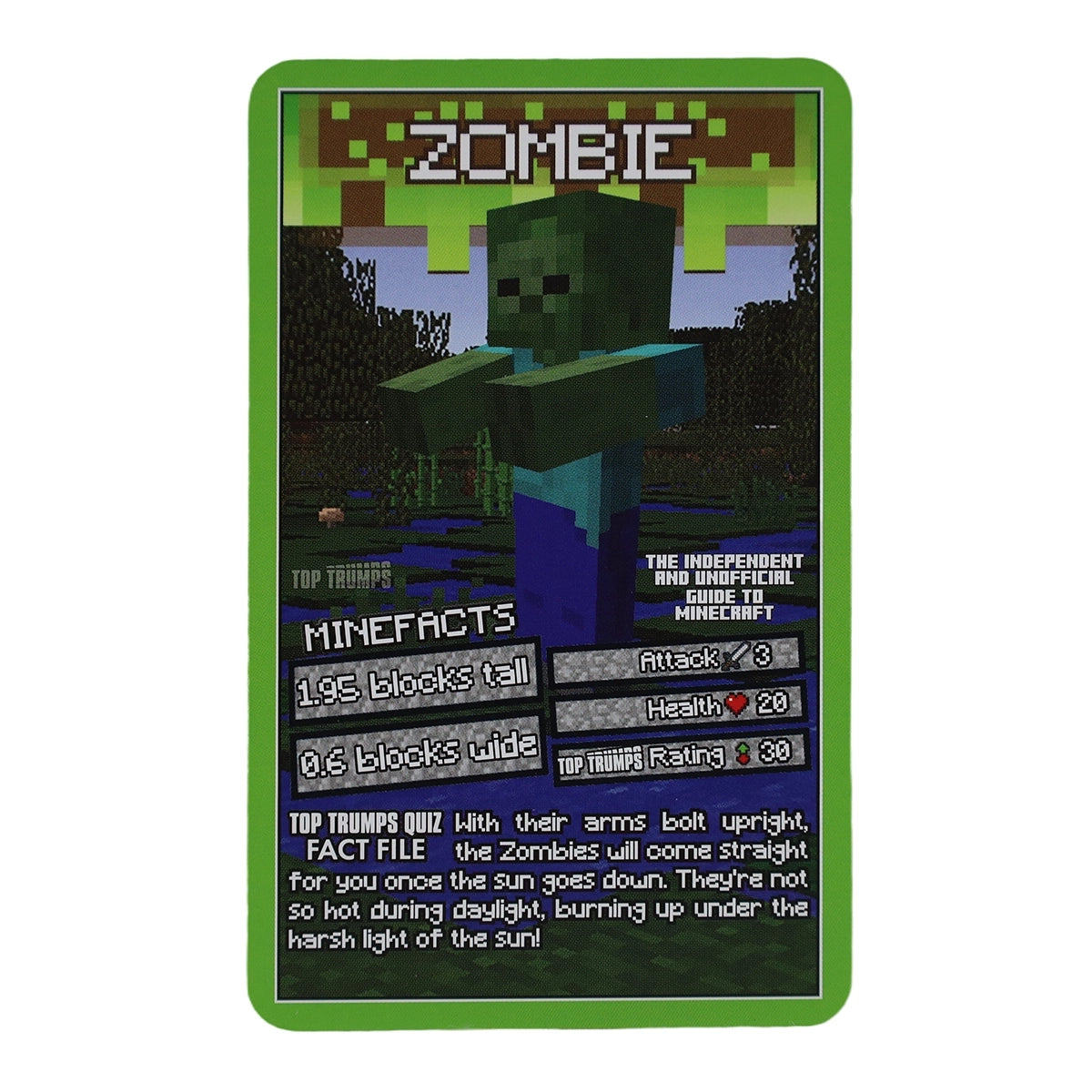 TOPTRUMPS MINECRAFT INDPENDENT&UNOFICIAL