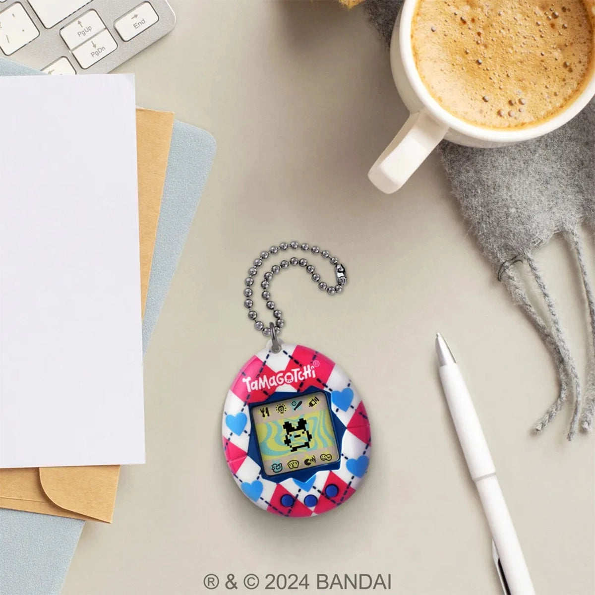 TAMAGOTCHI ORIGI. ARGYLE HEART B/O