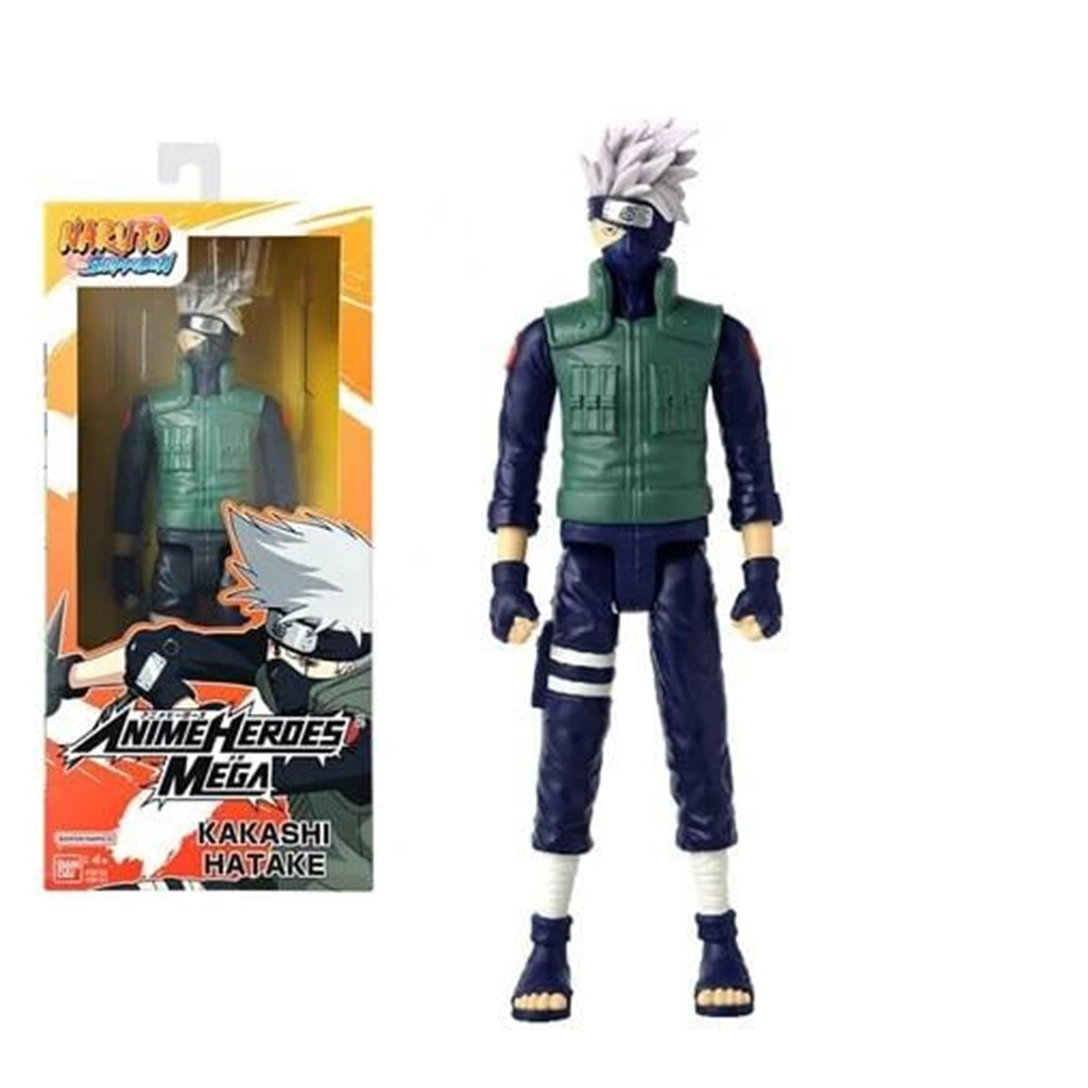 ANIME HEROES NARUTO MEGA KAKASHI 12