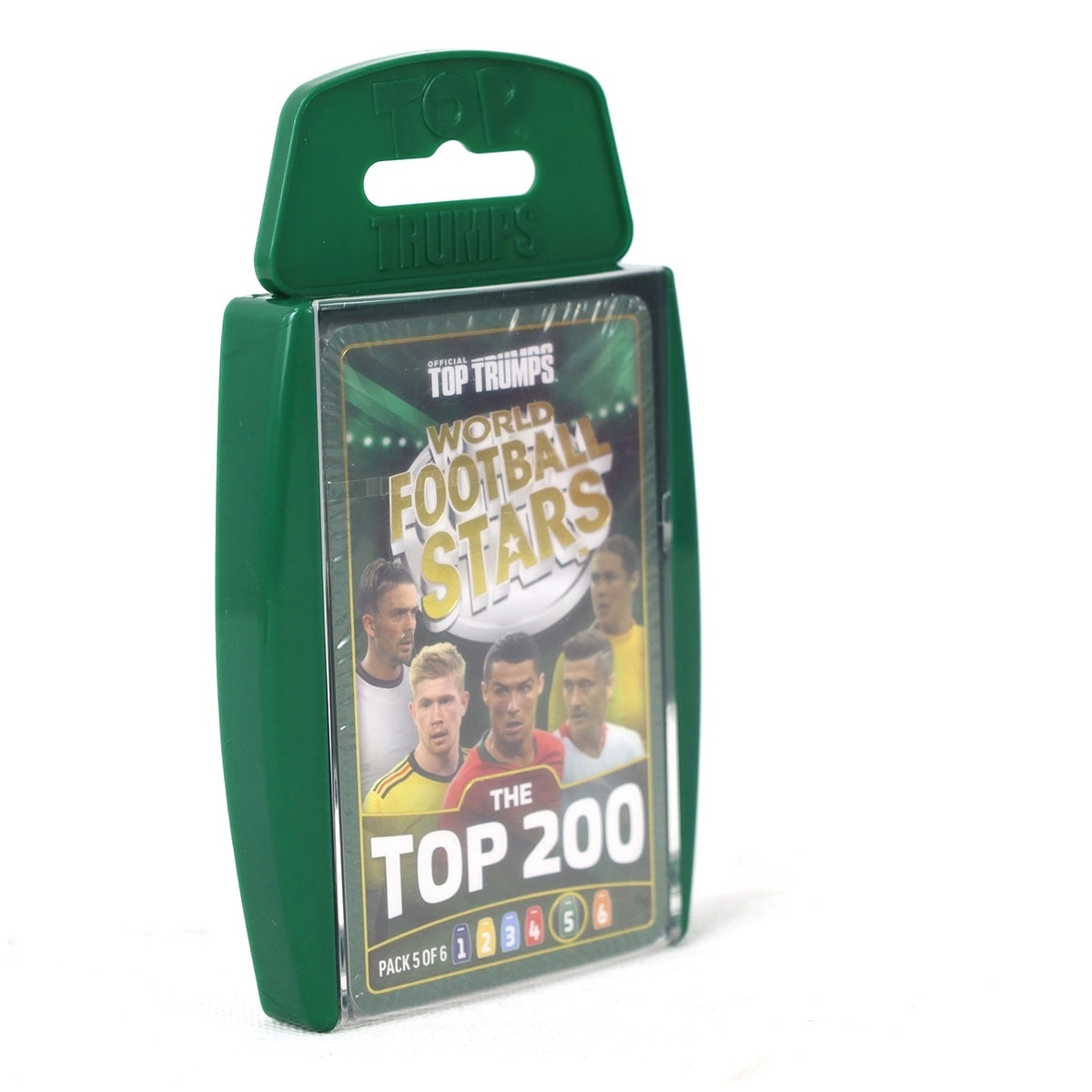 TOPTRUMPS WORLD FOOTBALL STARS 200 GREEN
