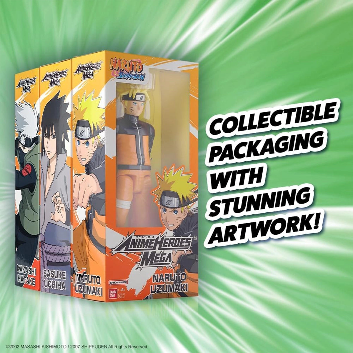 ANIME HEROES NAR. MEGA UCHIHA SASUKE 12
