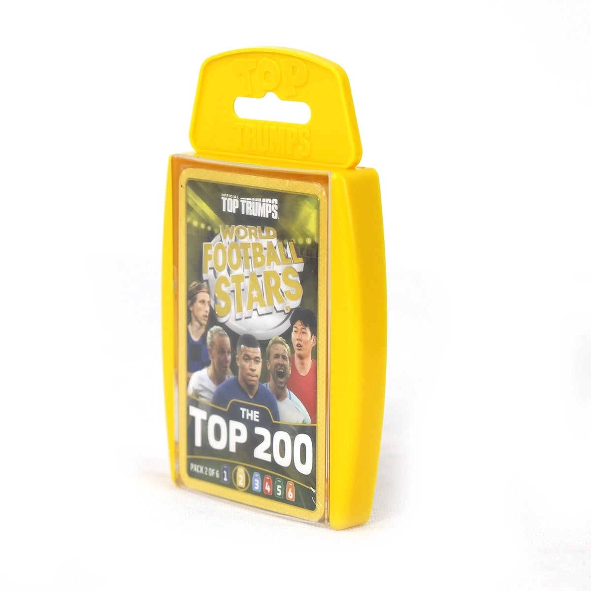 TOPTRUMPS WORLD FOOTBALL STARS 200 YELOW
