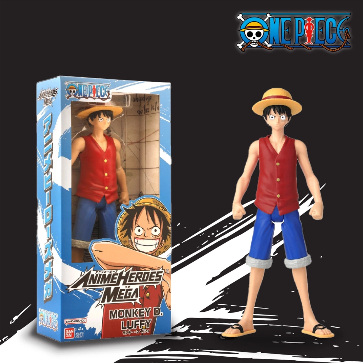 ANIME HEROES ONE PIECE MEGA M. D. LUFFY