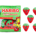 HARIBO PLUSH SNACK BAG - LARGE-STRAWBS