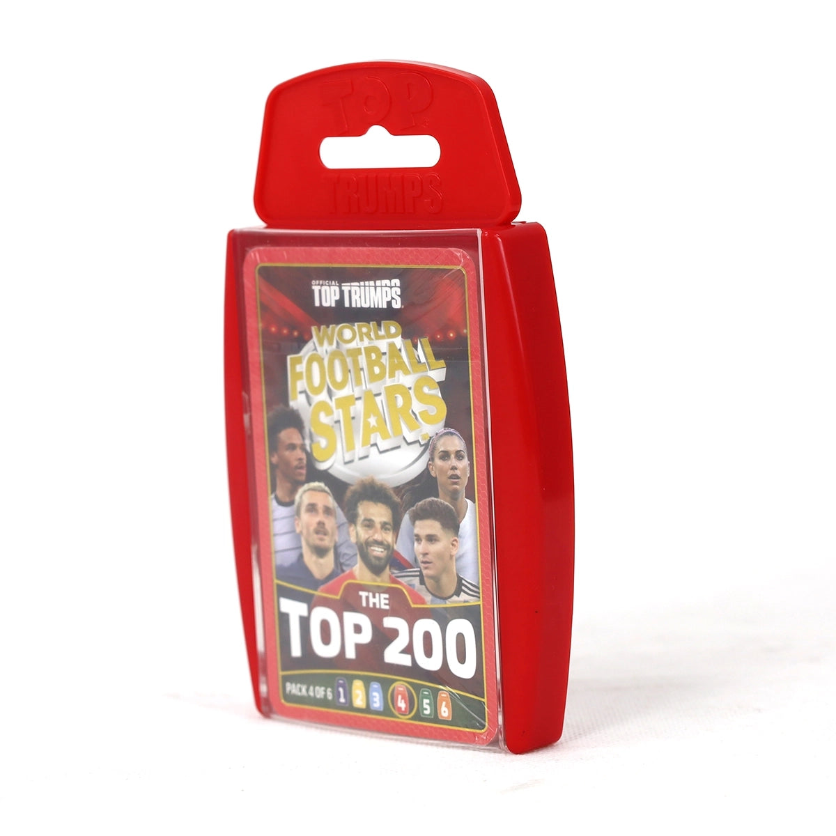 TOPTRUMPS WORLD FOOTBALL STARS 200 RED