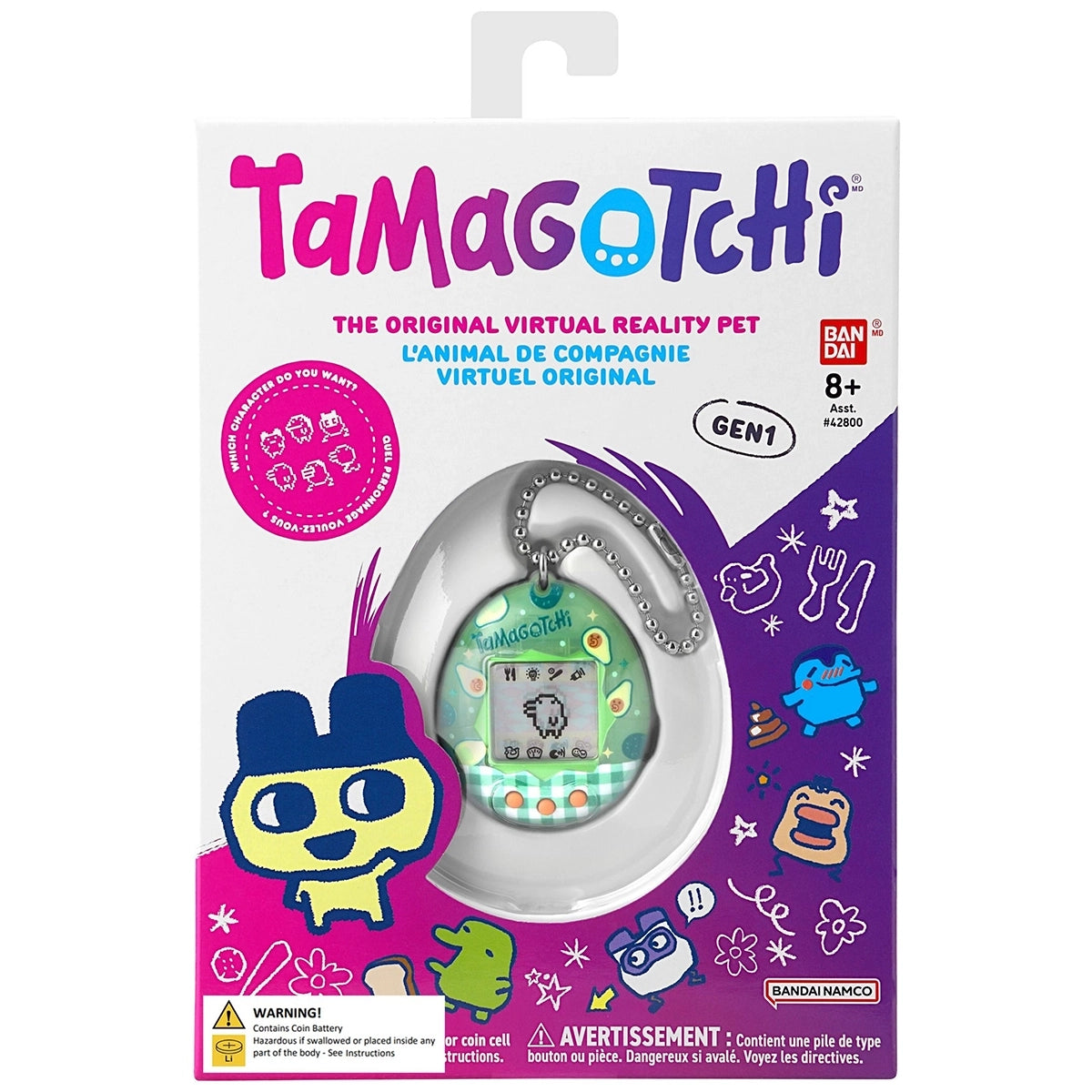 TAMAGOTCHI ORIGI. AVOCADO MIX B/O