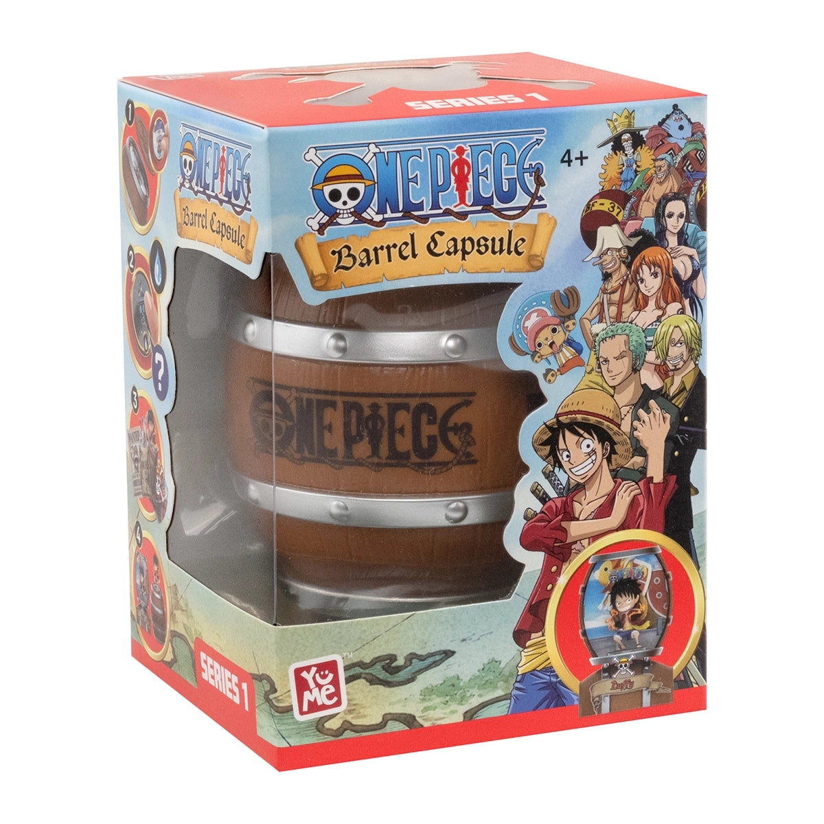 ONE PIECE BARREL CAPSULE S1 6ASST