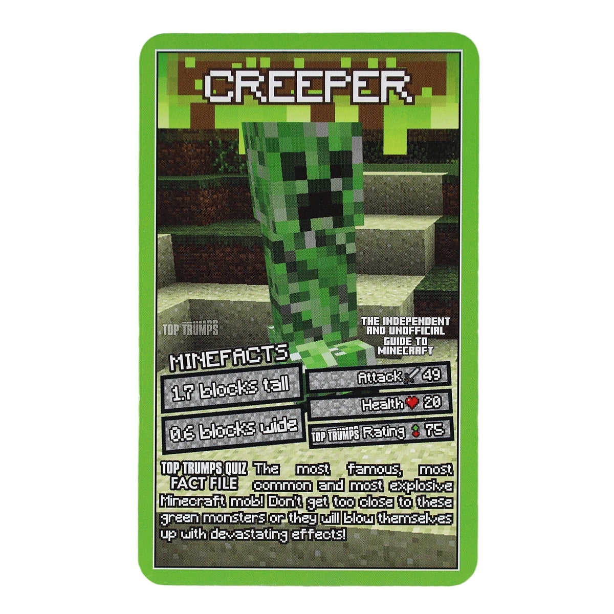 TOPTRUMPS MINECRAFT INDPENDENT&UNOFICIAL