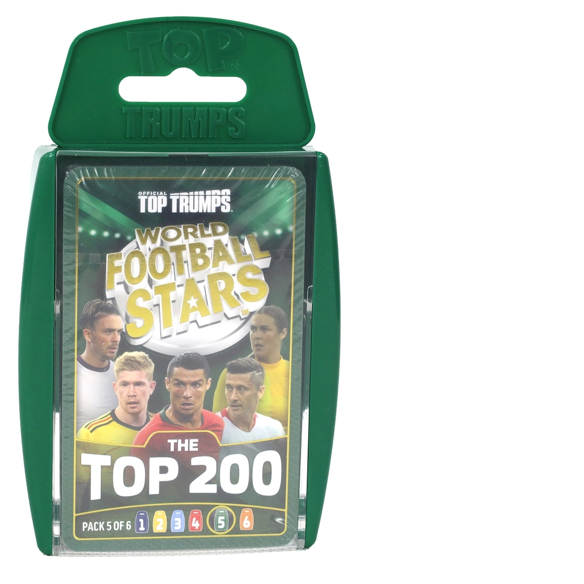 TOPTRUMPS WORLD FOOTBALL STARS 200 GREEN