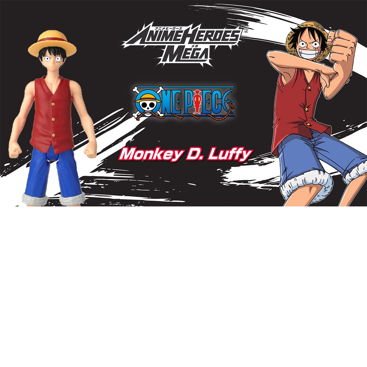 ANIME HEROES ONE PIECE MEGA M. D. LUFFY