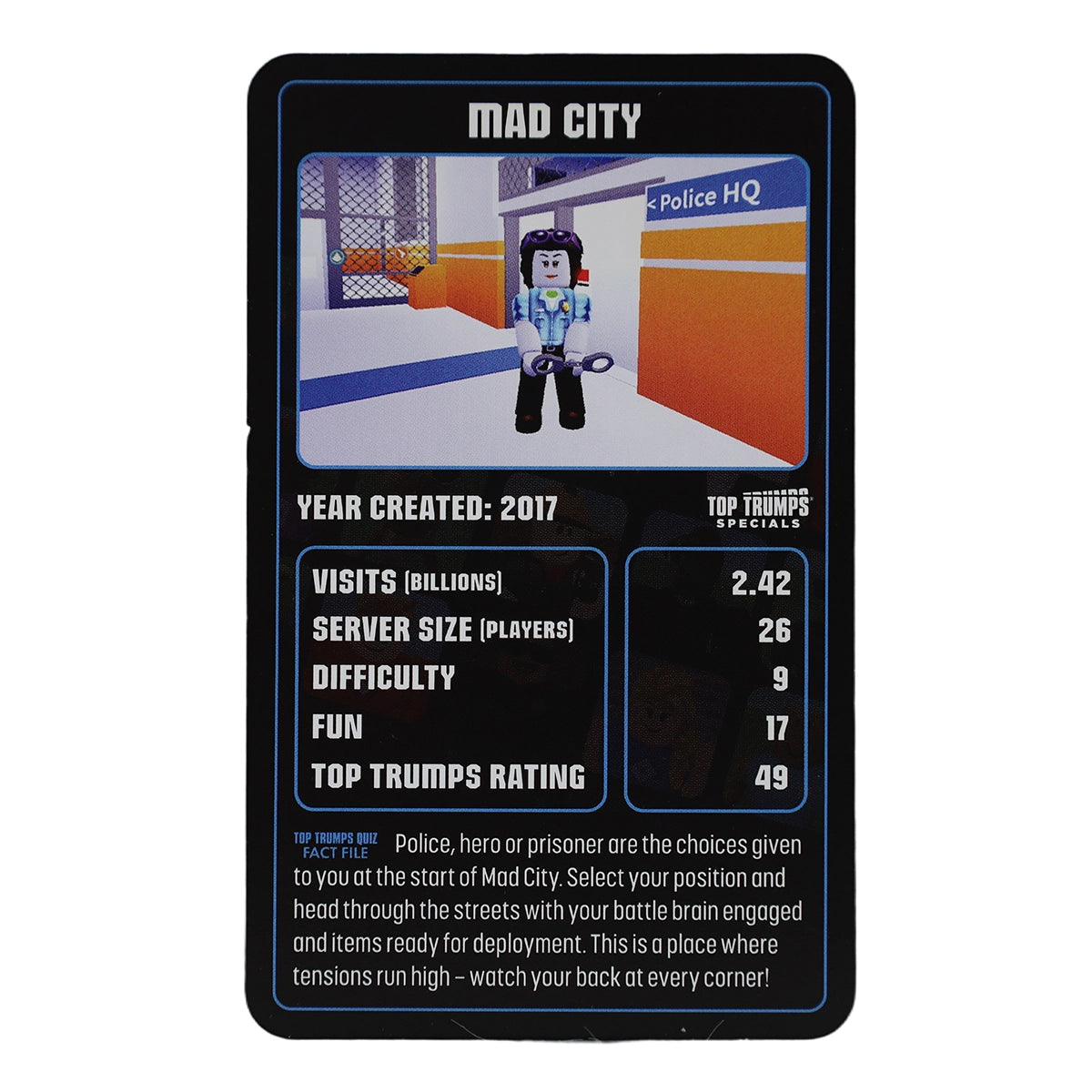 TOPTRUMPS ROBLOX INDPENDENT&UNOFICIAL