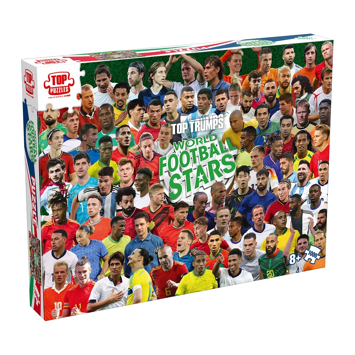 TOPTRUMPS PUZZLE WORLD FOOTBALL STARS