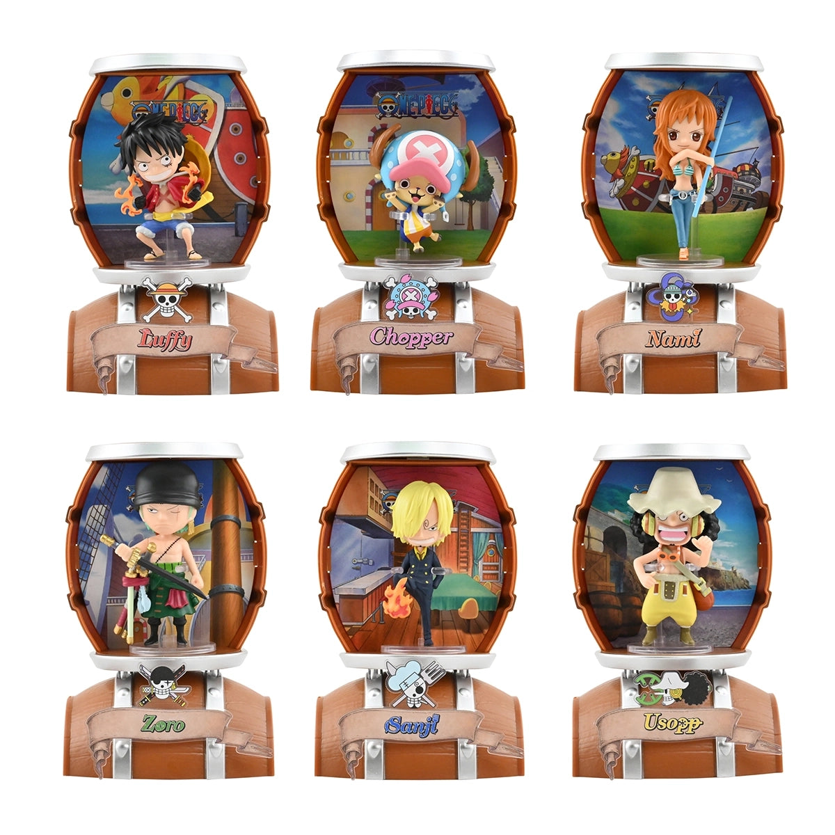 ONE PIECE BARREL CAPSULE S1 6ASST
