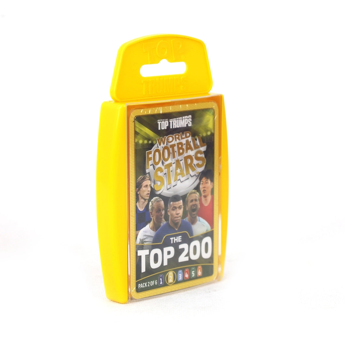 TOPTRUMPS WORLD FOOTBALL STARS 200 YELOW