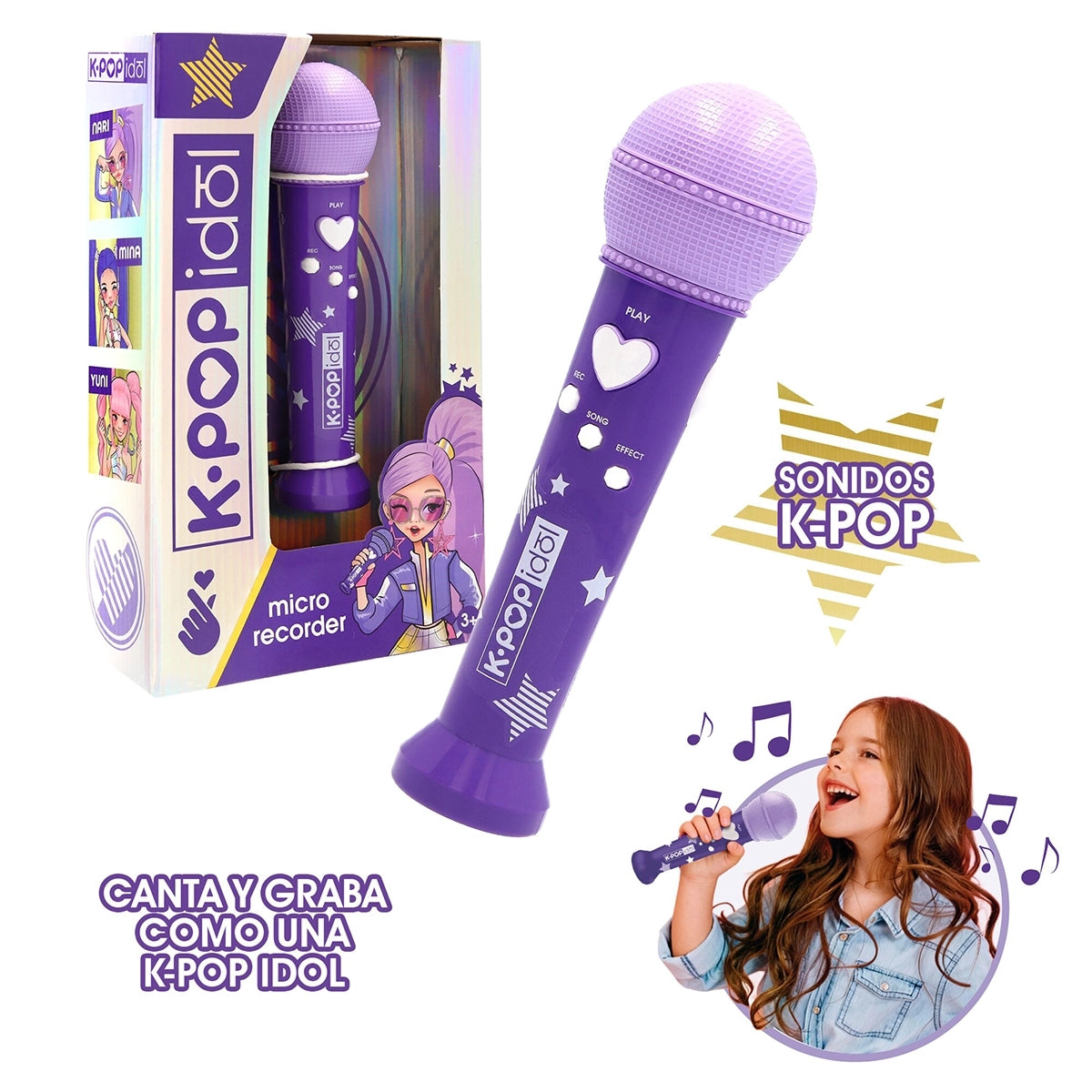 KPOP IDOL MICRO RECORDER B/O