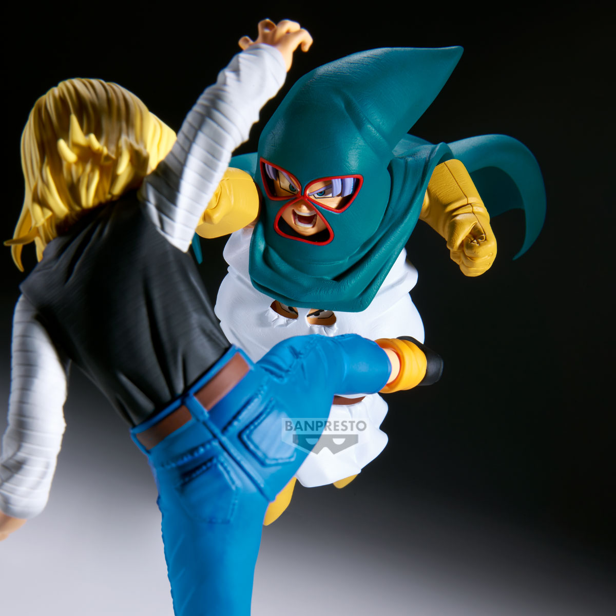 DRAGON BALL Z MATCH MAKERS MIGHTY MASK(VS ANDROID 18 VS MR. SATAN)