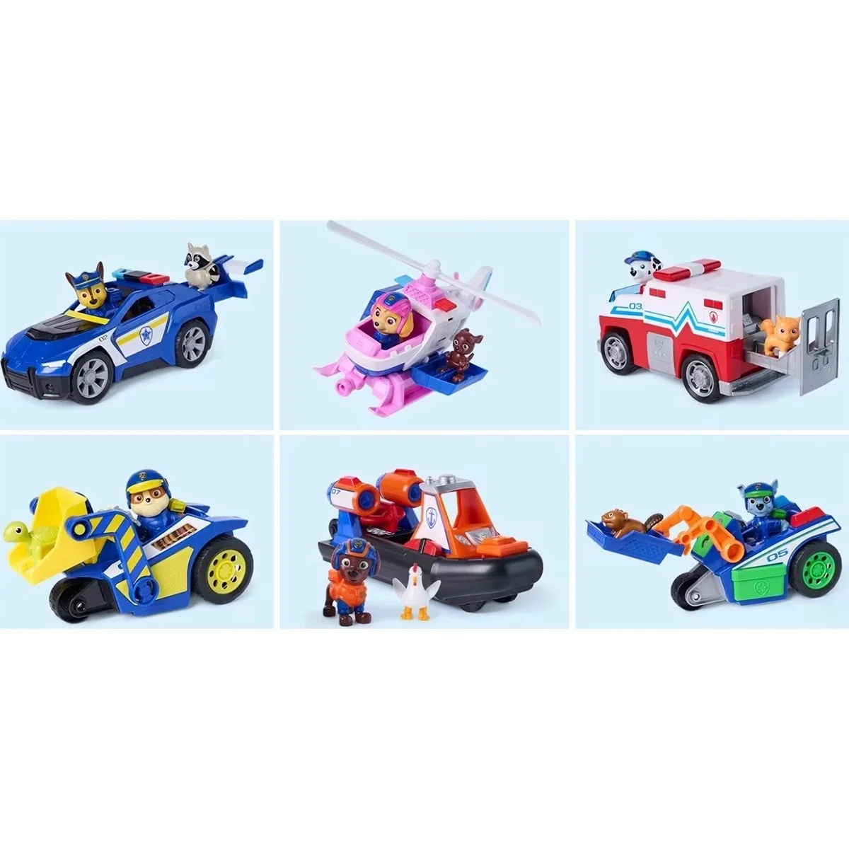 Paw Patrol Search & Rescue Thmd Vhcl Ast